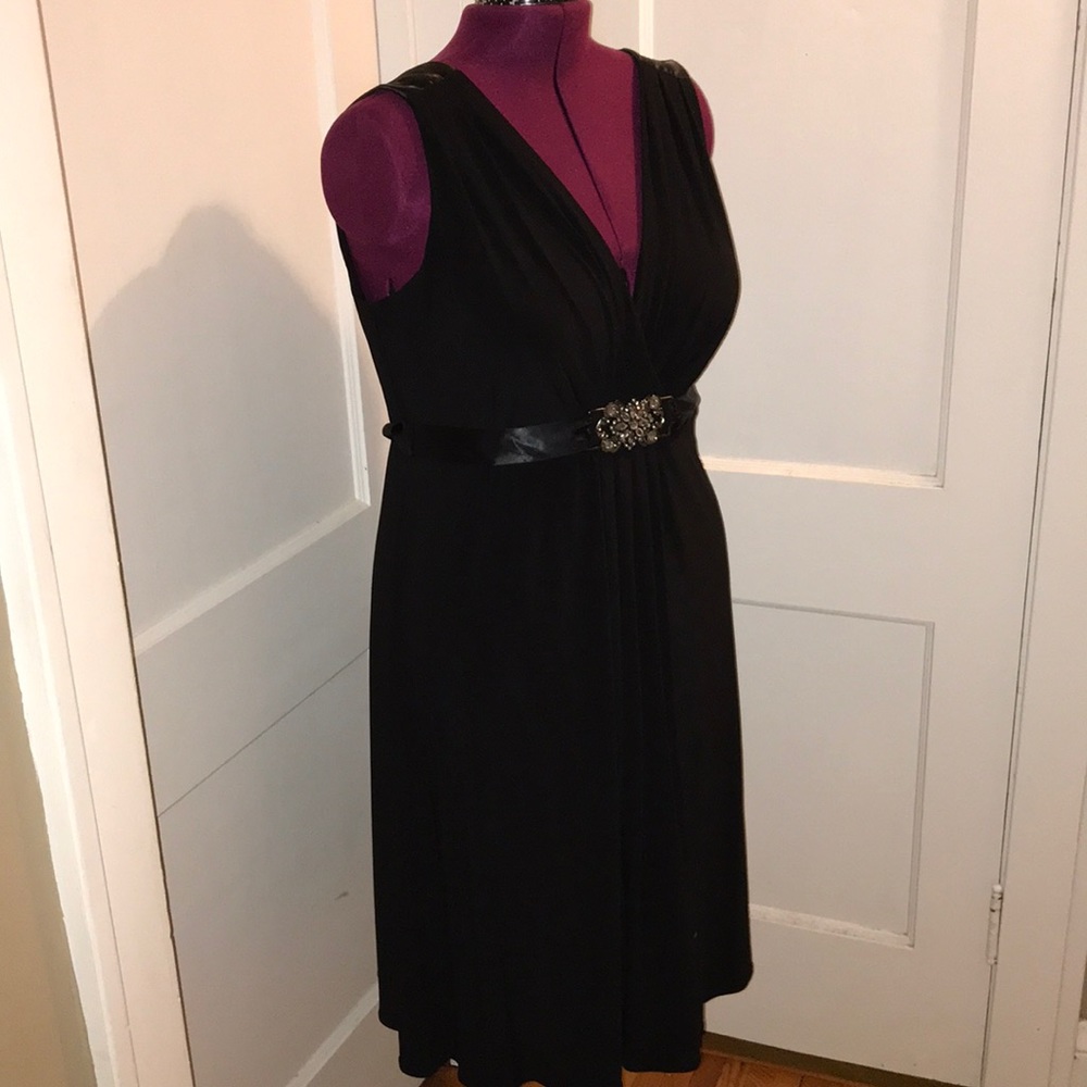 Black cocktail dress